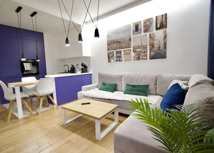 Wola Blue Modern Apartment